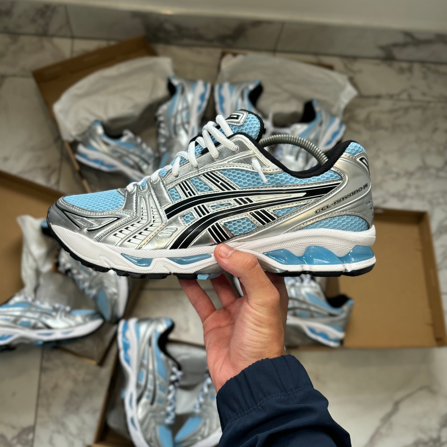 ASICS GEL KAYANO 14 - ARCTIC SKY BLUE