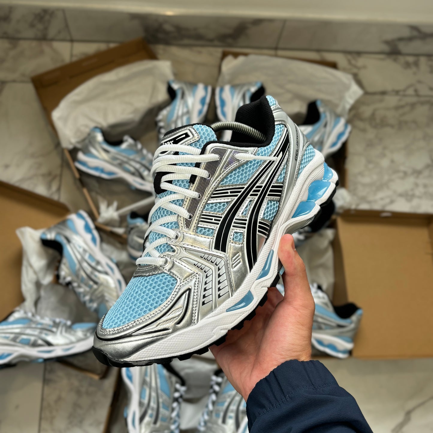 ASICS GEL KAYANO 14 - ARCTIC SKY BLUE