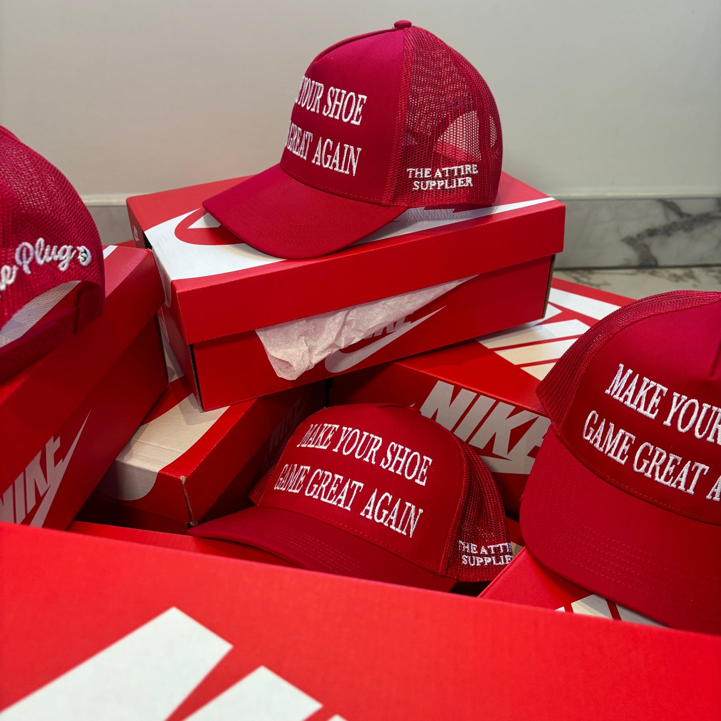 “MAKE YOUR SHOE GAME GREAT AGAIN”