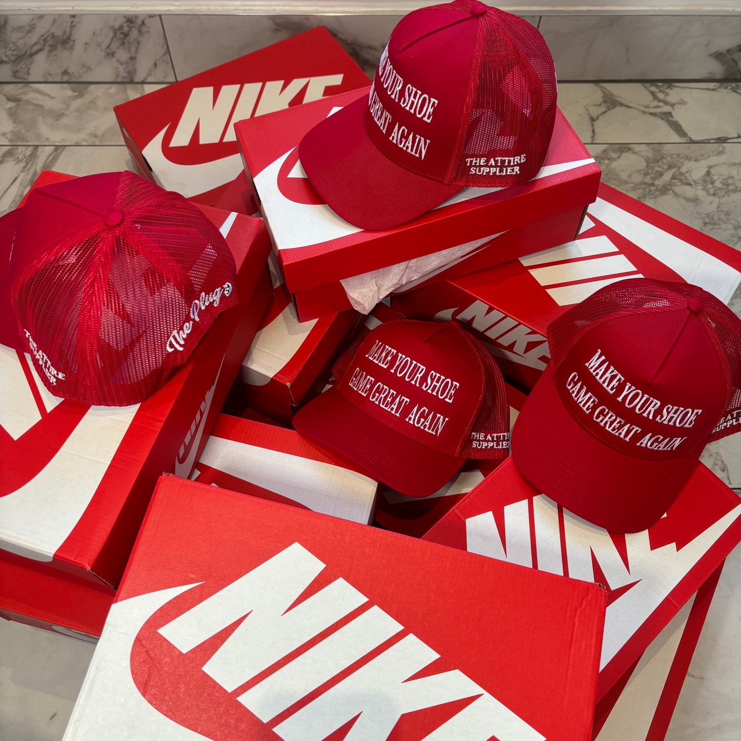 “MAKE YOUR SHOE GAME GREAT AGAIN”